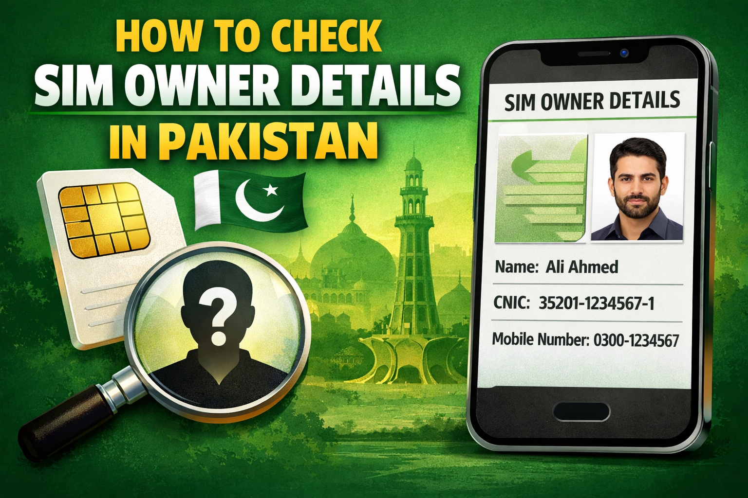 Sim Owner Details 2026